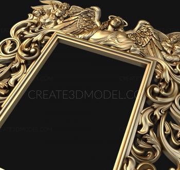 Church frame (RC_0007) 3D model for CNC machine